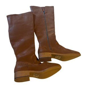 Maurices Chestnut Heeled Boots